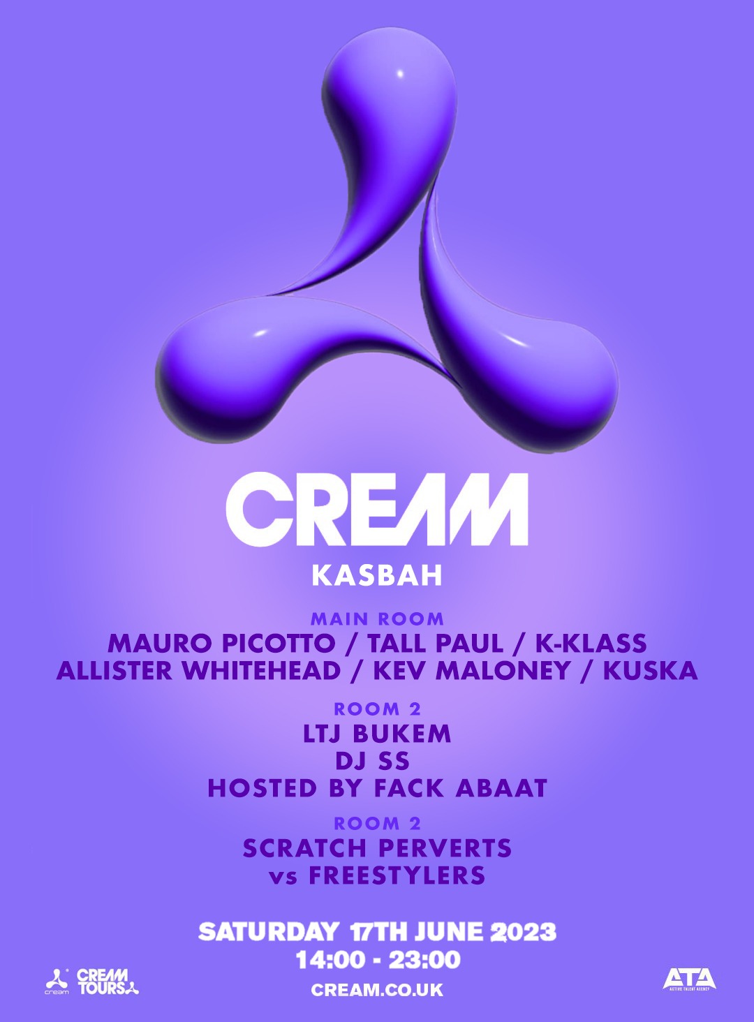 Cream Presents 17th June