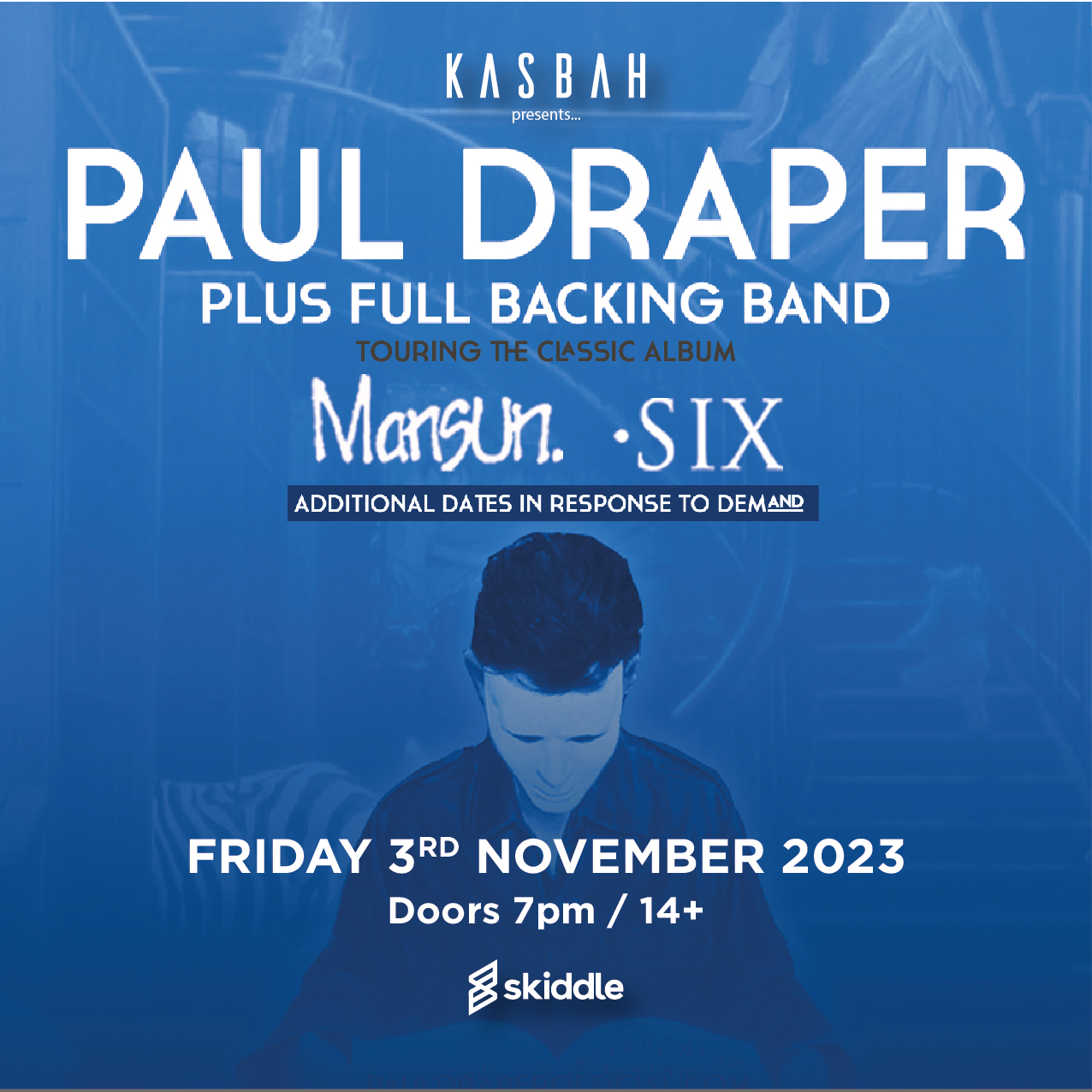 Paul Draper 3rd Nov (pre-club show)