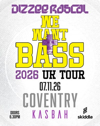 Dizzee Rascal 7th Nov